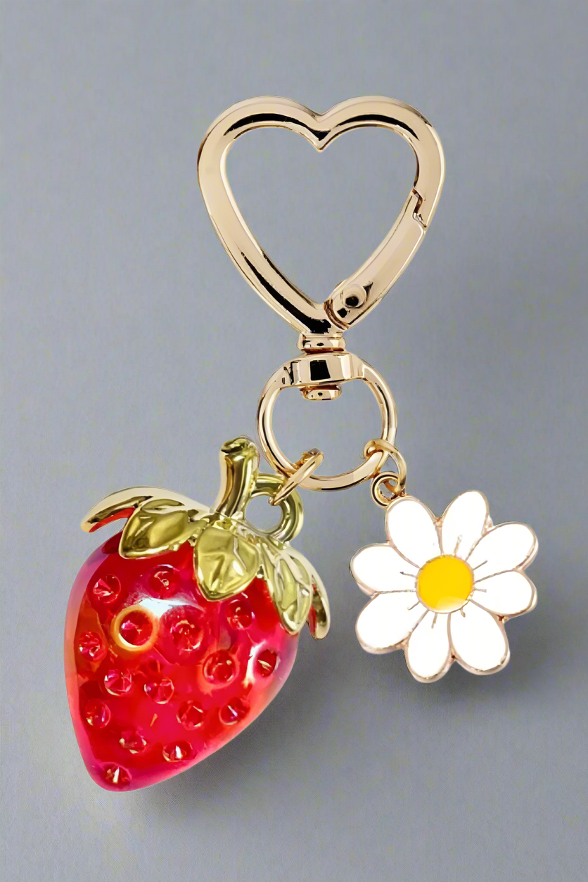Strawberry Bag Keycharm