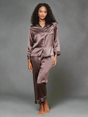 Luxury Silk Pyjama Set - Long sleeve
