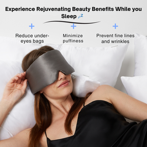 Silk Sleep Mask - Grey