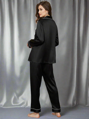Luxury Silk Pyjama Set - Long sleeve