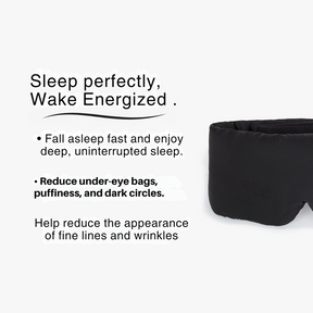 Silk Sleep Mask - Black