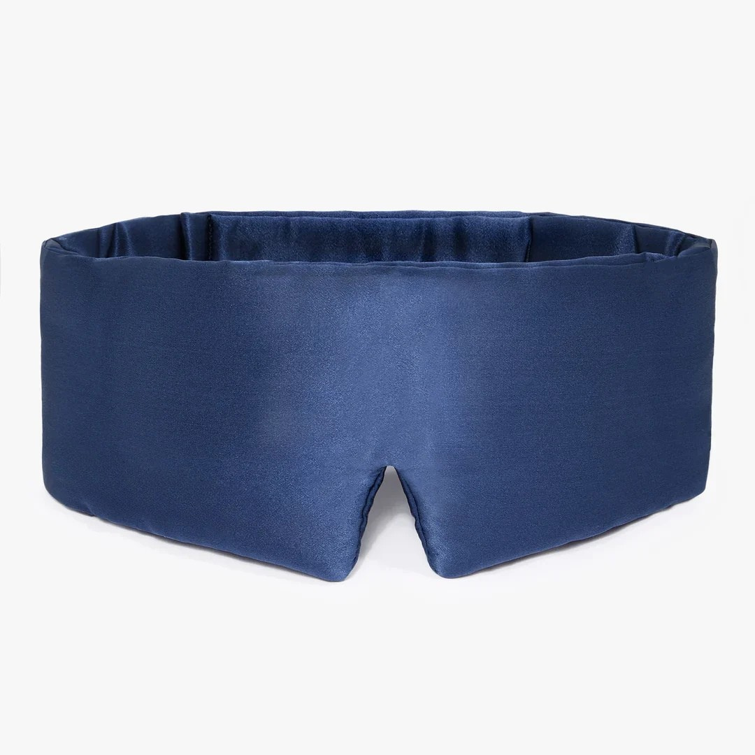 Silk Sleep Mask - Blue