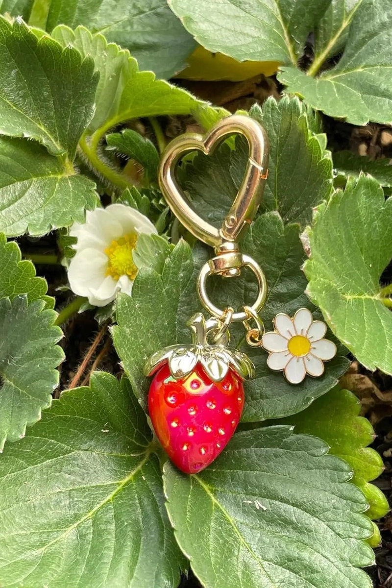 Strawberry Bag Keycharm