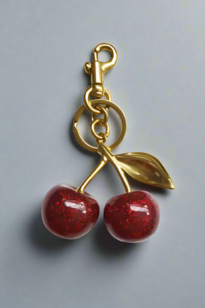 Cherry Bag Keycharm