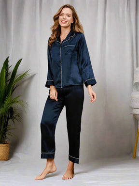 Luxury Silk Pyjama Set - Long sleeve