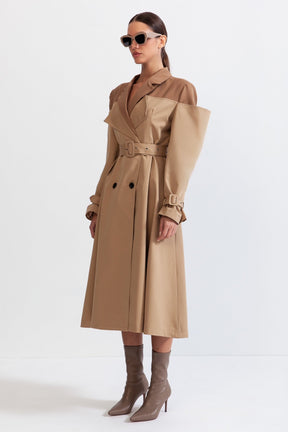 Trench Coat - Mocha